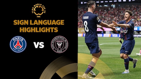 Paris Saint-Germain v Inter Miami CF | Round of 16 | FIFA Club World Cup 2025™ | Highlights (Sign Language)