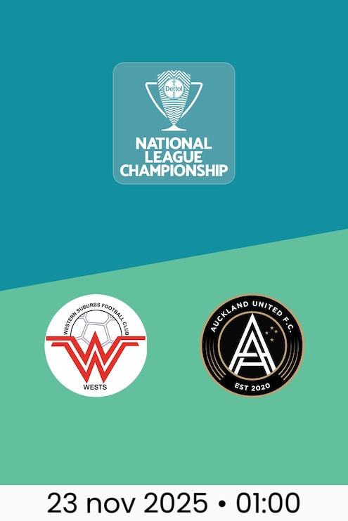 Western Suburbs - Auckland United | Campionato Nazionale di Lega 2025