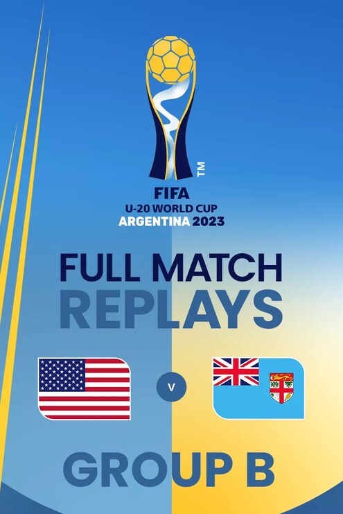 EEUU vs Fiyi | Grupo B | Copa Mundial Sub-20 de la FIFA Argentina 2023™ | Partido Completo