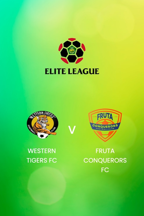Western Tigers FC x Fruta Conquerors FC | GFF Elite League 2025 | Jogo completo
