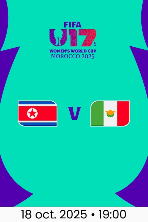 RDP Corée - Mexique | Groupe B | Coupe du Monde Féminine U-17 de la FIFA, Maroc 2025™