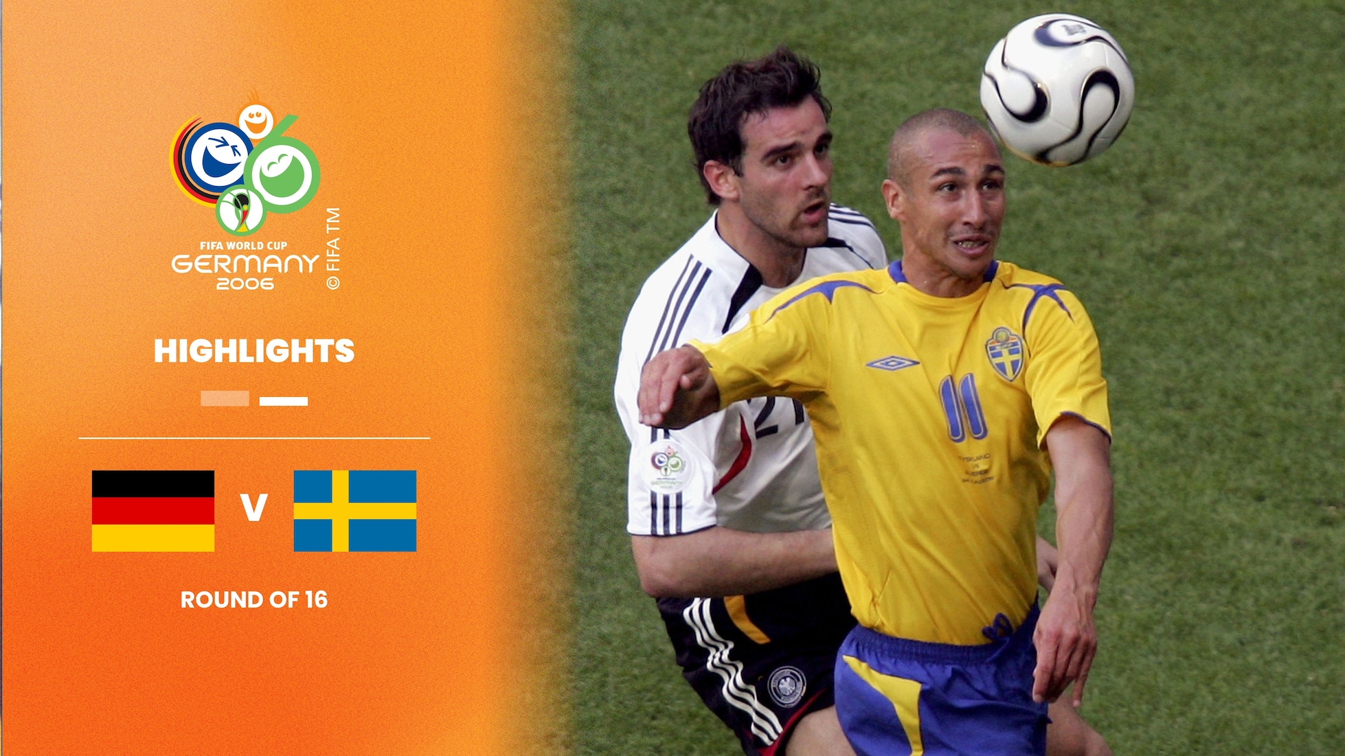 Alemania vs Suecia | Octavos de final | Copa Mundial de la FIFA Alemania 2006™ | Highlights