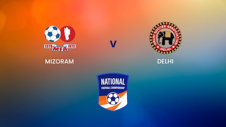 Mizoram - Delhi | Groupe B | Santosh Trophy | Match Complet