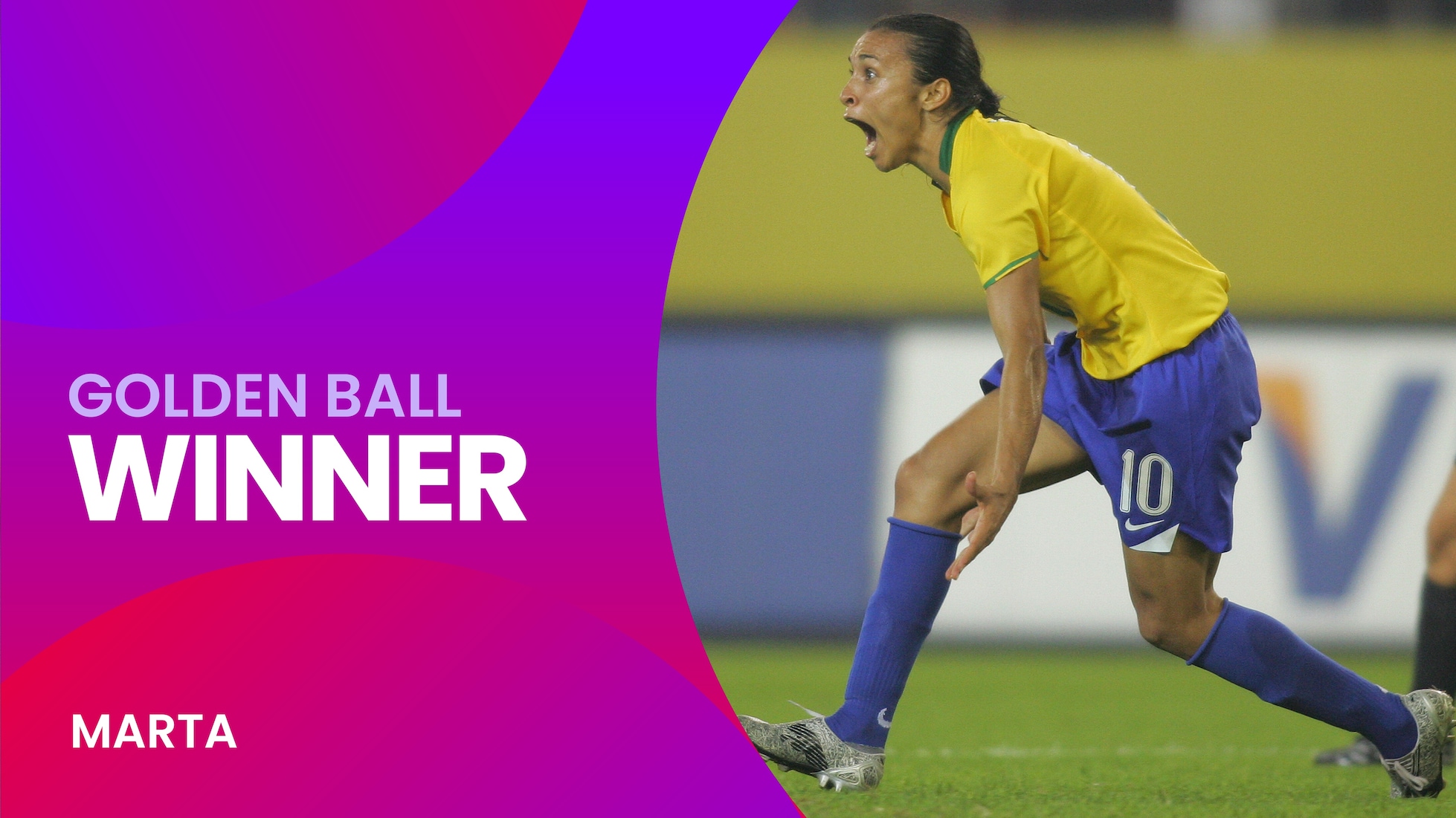 Marta | Balón de Oro | Copa Mundial Femenina de la FIFA China 2007™