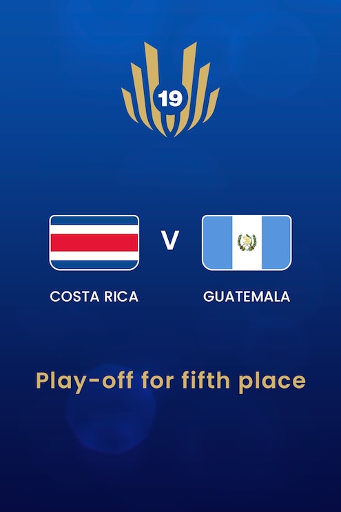 Costa Rica vs Guatemala | Partido por el quinto puesto | Torneo UNCAF Femenino Sub-19 2025 | Partido completo