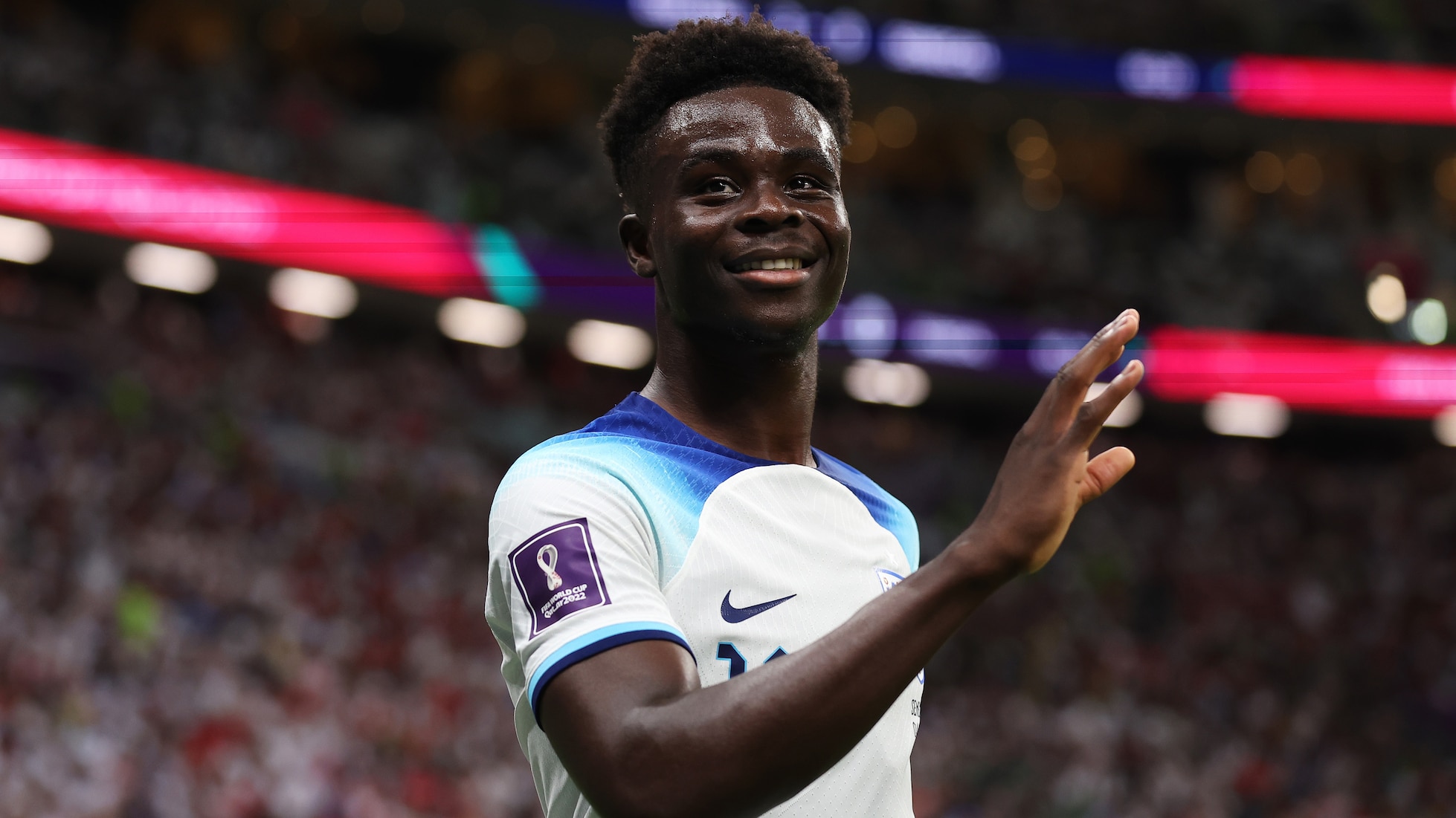 Bukayo Saka Goal 57' | England v Senegal | FIFA World Cup Qatar 2022™