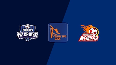 Vadodara Warriors v Ahmedabad Avengers | Gujarat Super League 2025 | Full Match Replay