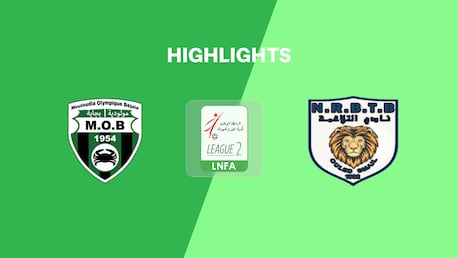 MO Béjaïa - NRB Teleghma | Ligue 2 2025/26 | Highlights
