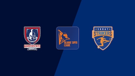 Karnavati Knights v Surat Strikers | Gujarat Super League 2025 | Full Match Replay