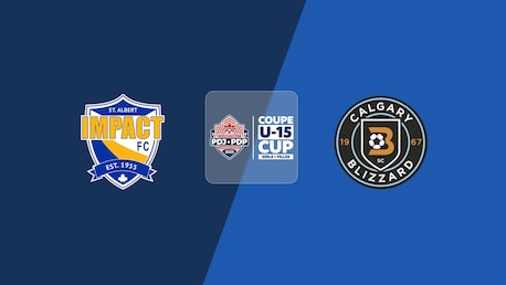 St. Albert Impact FC vs Calgary Blizzard SC | Girls' 2025 PDP U-15 Cup | Partido completo