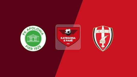 Apolonia Fier - Skënderbeu Korçë | Kategoria e Parë 2025/26  | Spiel in voller Länge