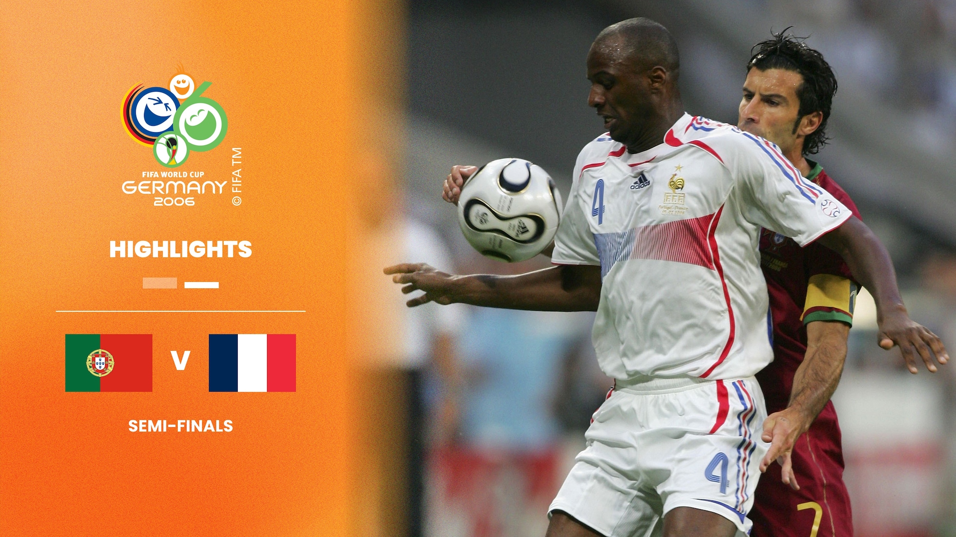 Portugal v France | Semi-finals | 2006 FIFA World Cup Germany™ | Highlights