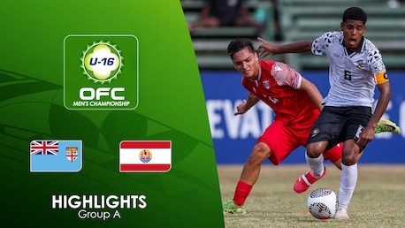 Fiji - Tahiti | Phase de groupes | Championnat U-16 masculin de l'OFC 2025 | Résumé vidéo