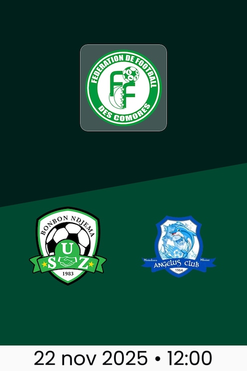 US Zilimadjou vs Angelus Club | Campeonato de Comoras División I 2025/26