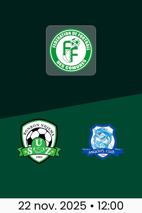 US Zilimadjou - Angelus Club | Championnat des Comores Division I 2025/26