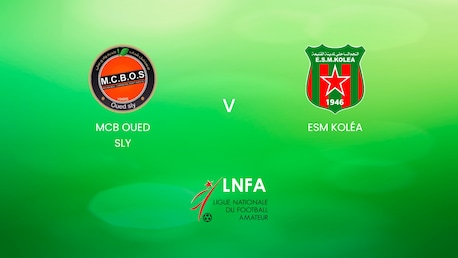 MCB Oued Sly - ESM Koléa | Ligue 2 2024/25 | Algerien | Spiel in voller Länge
