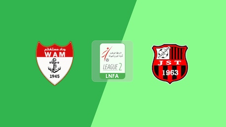 WA Mostaganem vs JS Texraine | Ligue 2 2025/26 | Partido completo