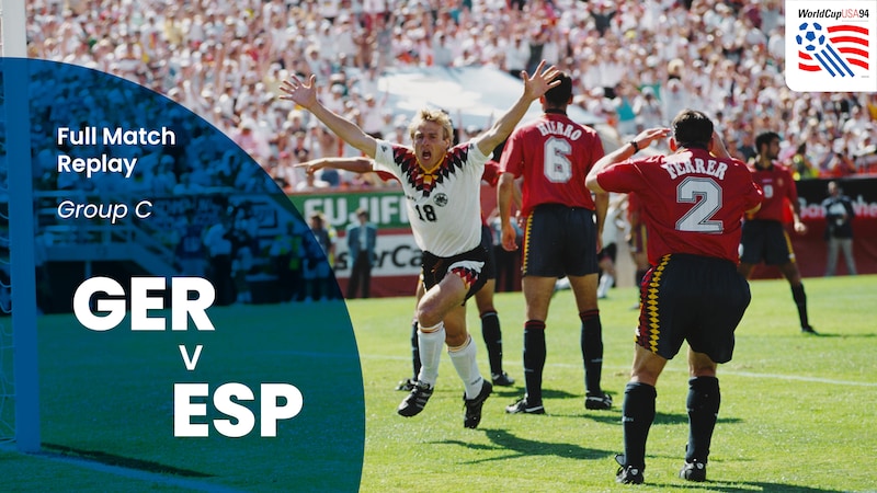 Germany v Spain Group Matches 1994 FIFA World Cup USA™ Full Match