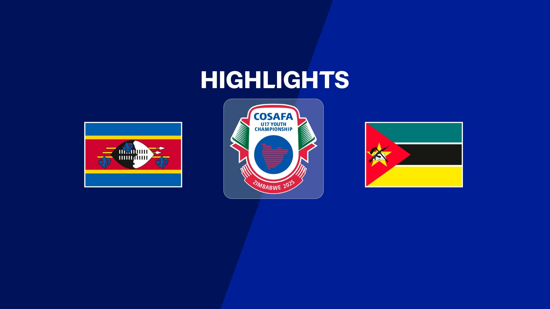 Eswatini v Mozambique | Group Stage | CAF U-17 AFCON 2026 | COSAFA Qualifiers | Highlights