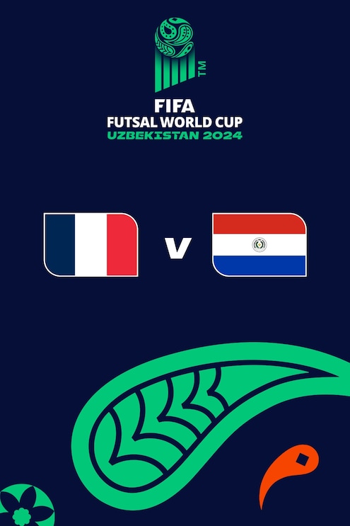 Frankreich - Paraguay | Viertelfinale | FIFA Futsal-Weltmeisterschaft Usbekistan 2024™ | Spiel in voller Länge