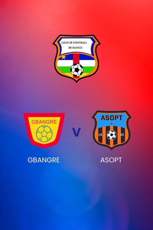 AS Gbangre x ASOPT | Ligue de Bangui | Central African Republic | Jogo completo