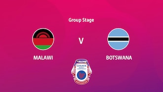 Malawi x Botsuana | Fase de grupos | HOLLYWOODBETS COSAFA Women's Championship 2024 | Jogo completo