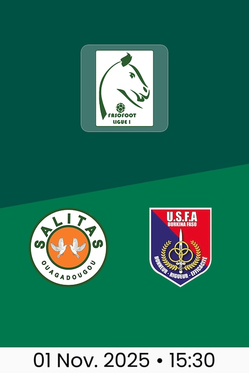 Salitas FC - USFA | Burkina Faso Ligue 1 2025-26