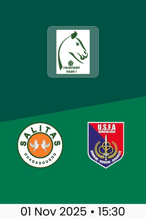 Salitas FC v USFA | Burkina Faso Ligue 1 2025-26