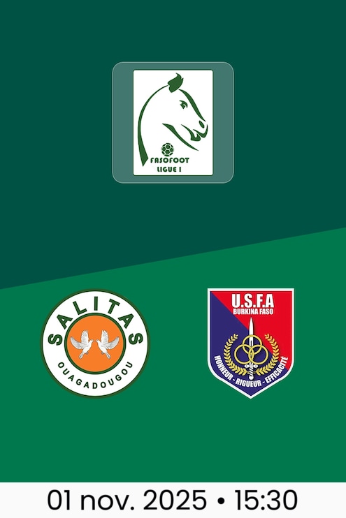Salitas FC - USFA | Burkina Faso Ligue 1 2025-26