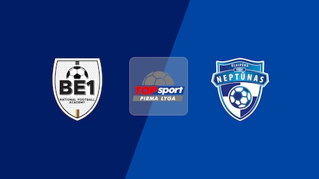 Be1 NFA - Neptūnas | Pirma Lyga 2025 | Spiel in voller Länge