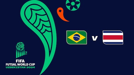 Brazil v Costa Rica | Round of 16 | FIFA Futsal World Cup Uzbekistan 2024™ | Full Match Replay