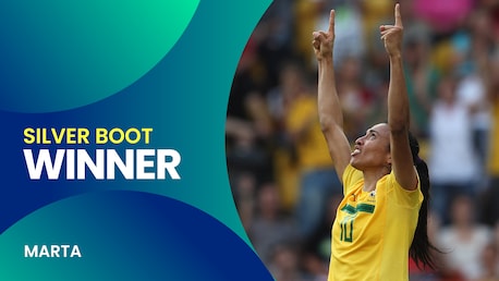Marta | Silver Boot Award | FIFA Women's World Cup Germany 2011™