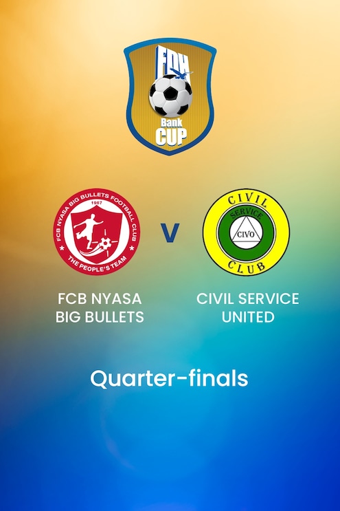 FCB Nyasa Big Bullets - Civil Service United | Viertelfinale | FDH Bank Cup | Malawi | Spiel in voller Länge