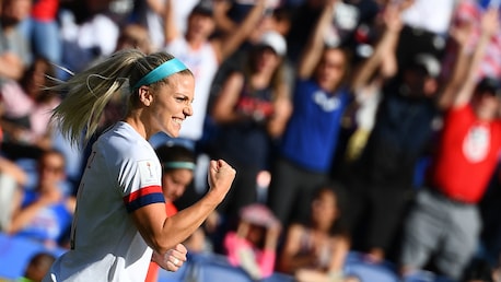 Il gol di Julie Ertz al 25' | USA - Cile | Coppa del Mondo Femminile FIFA, Francia 2019