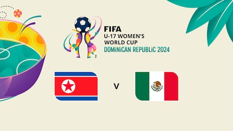 Korea DVR - Mexiko | Gruppe C | FIFA U-17-Frauen-Weltmeisterschaft Dominikanische Republik 2024™ | Spiel in voller Länge