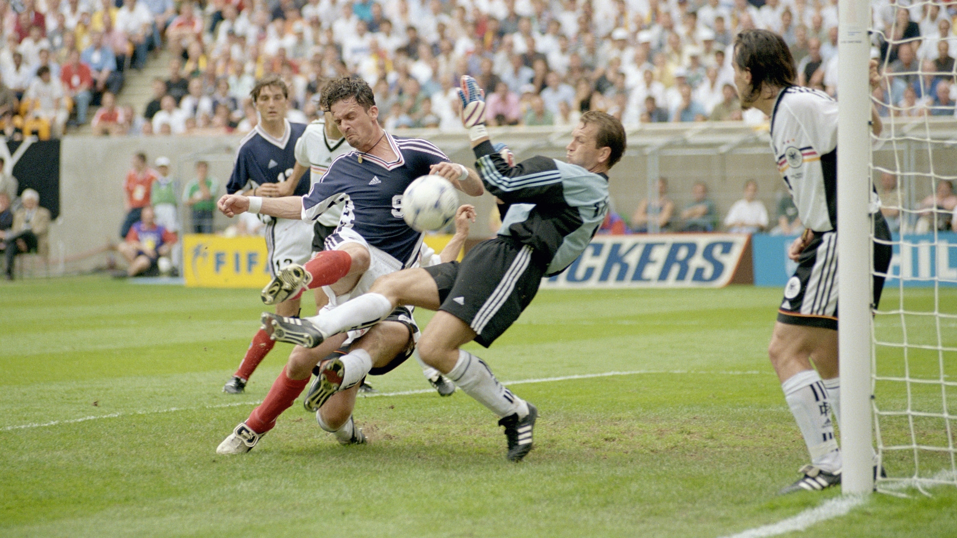 Dejan Stanković Goal 13' | Germany vs Yugoslavia | 1998 FIFA World Cup France™