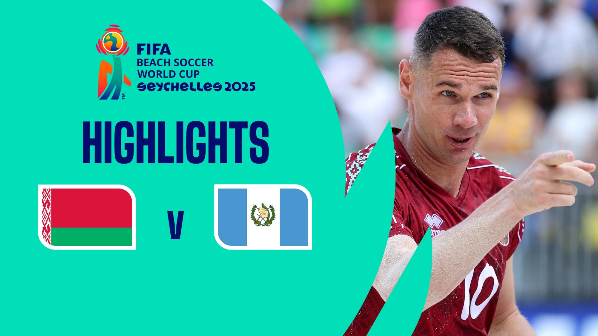 Belarus v Guatemala | Group A | FIFA Beach Soccer World Cup Seychelles 2025™ | Highlights