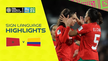 Marruecos vs Colombia | Grupo H | Copa Mundial Femenina de la FIFA Australia & Nueva Zelanda 2023™ | Highlights (Lengua de signos)