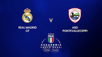 Real Madrid vs ASD Pontevalleceppi | Memorial Paolo Rossi 2024 | Partido completo
