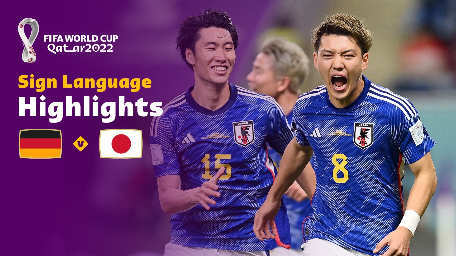 Alemania vs Japón | Grupo E | Copa Mundial de la FIFA Catar 2022™ | Highlights (Lengua de signos)