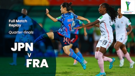 Japan v France | Quarter-finals | FIFA U-20 Women's World Cup Costa Rica 2022™ | Full Match Replay