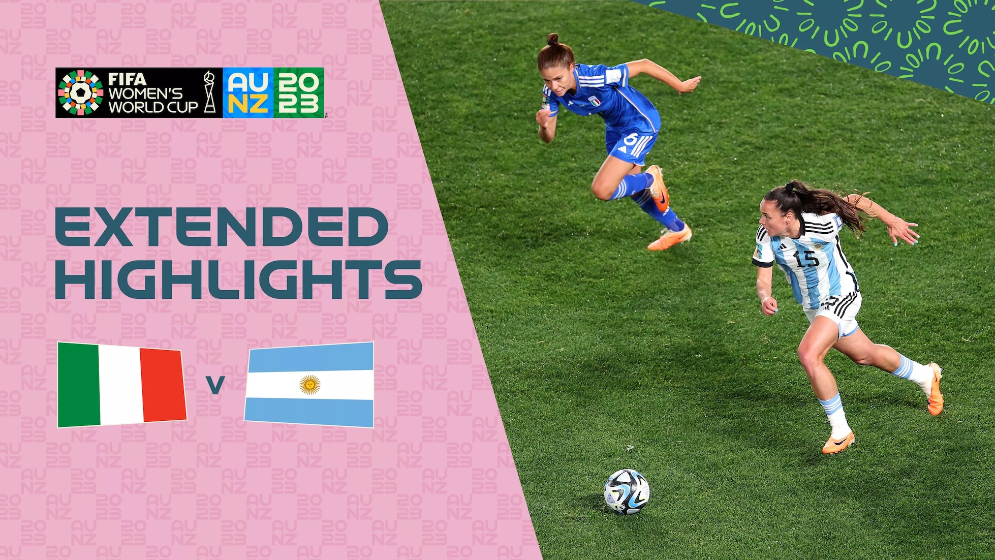 Italie - Argentine | Groupe G | Coupe du Monde Féminine de la FIFA, Australie & Nouvelle-Zélande 2023™ | Résumé vidéo complet