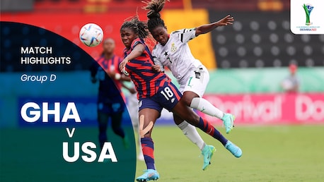 Ghana v USA | Group D | FIFA U-20 Women's World Cup Costa Rica 2022™ | Highlights