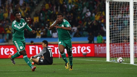 Kalu Uche Goal 11' | Nigeria v Korea Republic | 2010 FIFA World Cup South Africa™