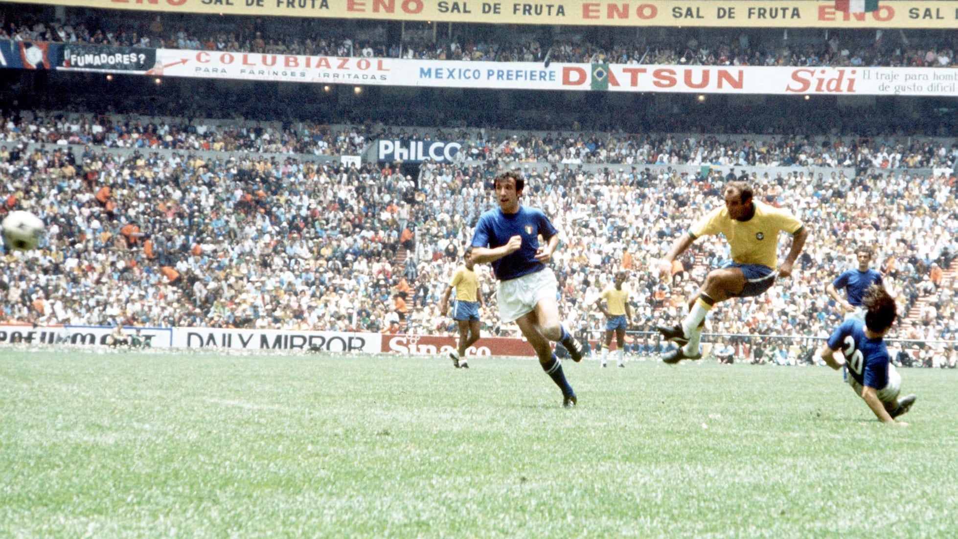 Le but de Gérson 66' | Brésil - Italie | Coupe du Monde de la FIFA, Mexique 1970™
