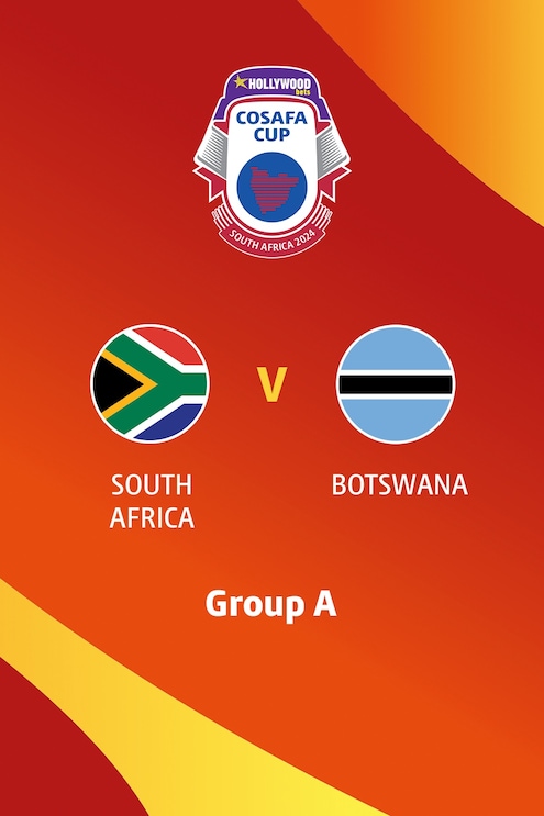 Afrique du Sud - Bostwana | Groupe A | HOLLYWOODBETS Coupe COSAFA 2024 | Match complet