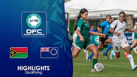 Papua New Guinea vs Cook Islands | Fase de clasificación | Campeonato Femenino Sub-16 de la OFC 2025 | Highlights