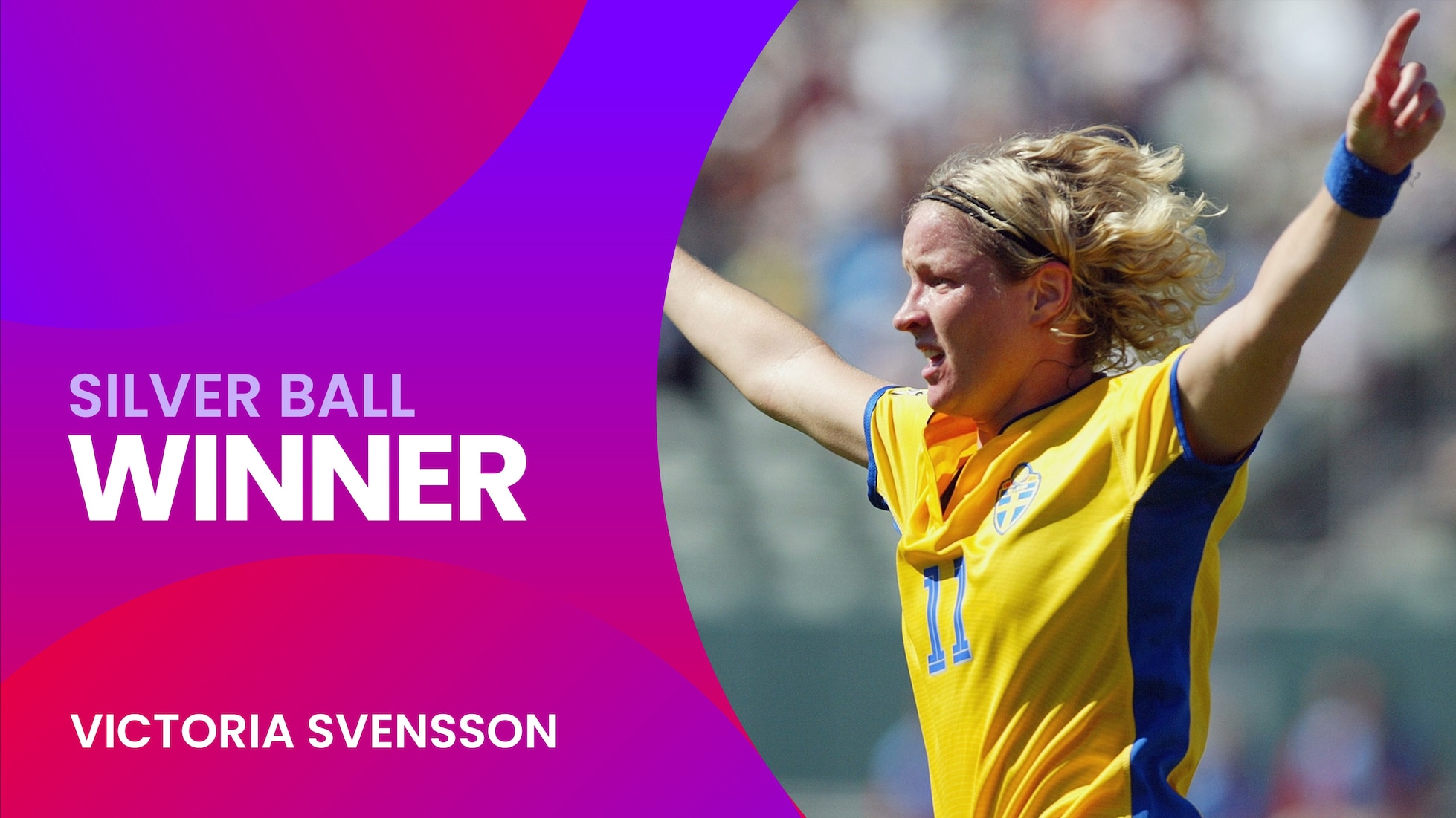 Victoria Svensson | Ballon d'argent | Coupe du Monde de Football Féminin de la FIFA, Etats-Unis 03™
