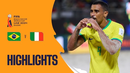 Brasile - Italia | Finale | Coppa del mondo FIFA Beach Soccer Emirati Arabi Uniti 2024 Dubai™ | Highlights