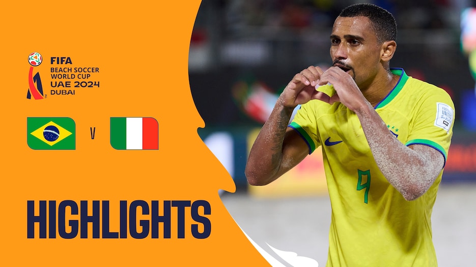Brasil vs Italia | Final | Copa Mundial de Beach Soccer de la FIFA EAU 2024 Dubái™ | Highlights